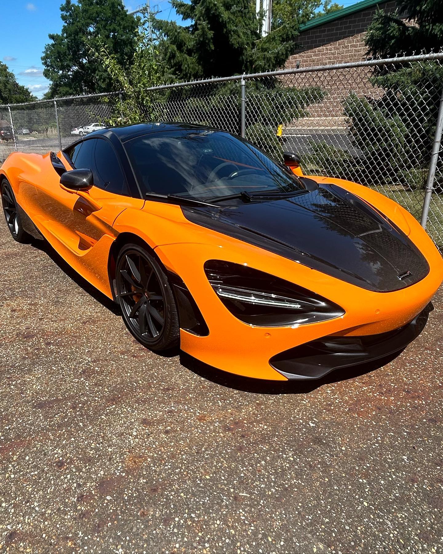 McLaren 720S in Papaya Orange - full exotic detail
