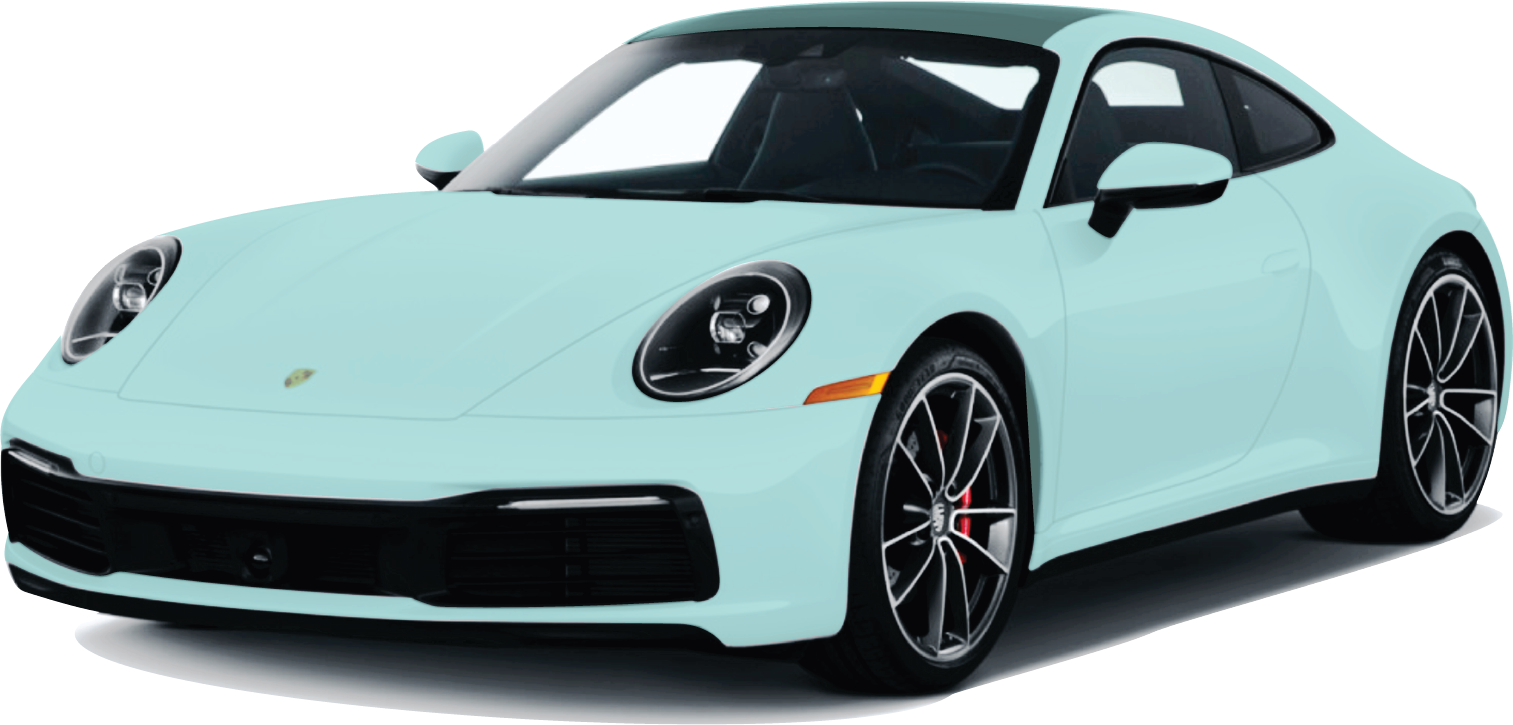 Full Vehicle Wrap PPF coverage shown on a Porsche 911